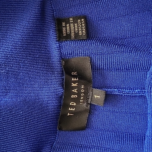 Ted Baker Women's Salina A-Line Mini Skirt in Blue- Size XS- New! - Picture 2 of 11